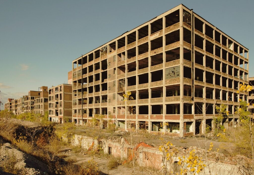 Abandoned Factory in Detroit